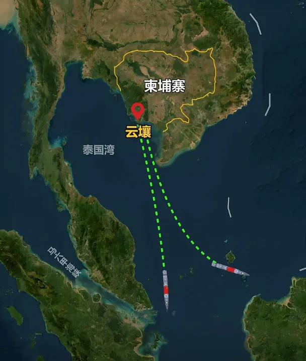 湾沿岸位置不如金瓯半岛和纳土纳比没有好冰球突破豪华版手机版云壤港在柬埔寨泰国(图2)